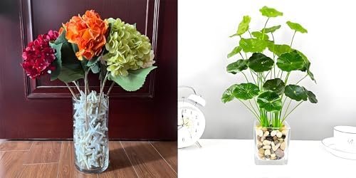 Forever bene Resin Starfish - Vase Filler + Simulated Lotus Leaf