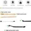 Coffee Machine Cleaning Brush Straw Brush,Long Handle Bottle Brush, Cups,Water Bottles,Bent Pipe+18 Pcs for Stanley Long Stainless Steel Brushes,Oil Pipeline, Test Tube,Nylon Tube Brushes 11.8in Long