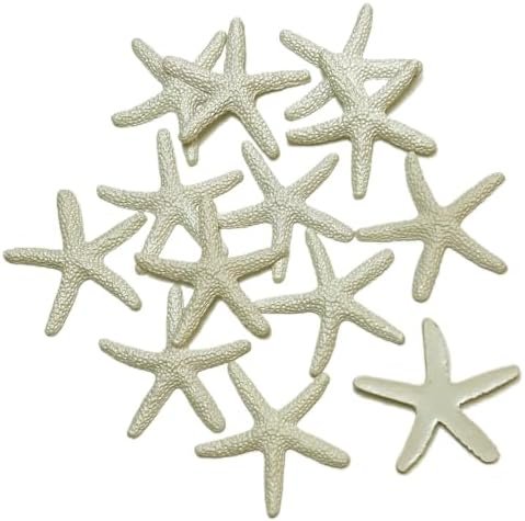 41KqQ1YKbqL._AC_-1.jpg Forever bene Resin Starfish - Vase Filler - Garland, Photo Frame, Beach Scene, Gift Box Decoration, Christmas Decoration, Beach Wedding and Mermaid Birthday Party (25 pcs White)