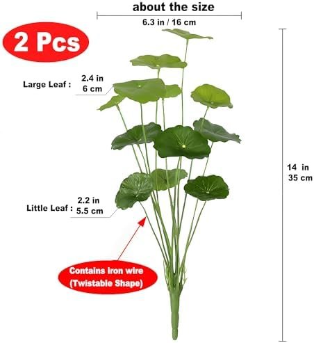 Forever bene Resin Starfish - Vase Filler + Simulated Lotus Leaf