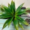 51IaFClIZvL._AC_-1.jpg Forever bene Large 12.6" Artificial Succulents Aloe Plants Real Touch Fake Flowers Unpotted, Fake Agave Perfect for Home, Wedding, Festival Arrangement Fake Succulent Aloe Vera Plant (1, Green-Red)