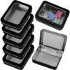 51bFqZzu5wL._AC_.jpg Forever bene Tin Box-12 Pcs w/Clear Lid f+12 PCS Solid Lid 4.5" x 3.5" x 0.9"