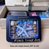 Forever bene Tin Box-12 Pcs Small Metal Storage Containers w/Clear Lid for Beads,Jewelry,Crafts,Mint Candy,Small Items,gift card tins,DIY,+Adhesive Label,Metal Tins with Lids (Black 12 Pcs)