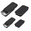 Forever bene 4 Pack Slide Top Metal Tins, Matte Black Rectangular Empty Containers with Lids,Small Portable Storage Box for Beads,Crafts,Hardware,Jewelry - Includes 2 Large (3.6") and 2 Small (3")