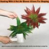 712MO32igZL._AC_SL1500_-3.jpg Forever bene Large 12.6" Artificial Succulents Aloe Plants Real Touch Fake Flowers Unpotted, Fake Agave Perfect for Home, Wedding, Festival Arrangement Fake Succulent Aloe Vera Plant (1, Green-Red)