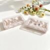 Forever bene 8-Pack Clear Plastic Organizer Boxes,Small Parts Storage Containers with Secure Latch Lids for Craft Supplies,Jewelry, Beads,Office Nail Tools (Clear, 5.3" x 3.2" x 1.2")