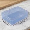 71qDKMJ9WL._AC_SL1500_-1.jpg Forever bene 8 Pack Blue Plastic Storage Boxes with Hinged Lids, 4.5x3.3x1.1 Inches Small Organizer Containers with Bonus Marking Labels for Beads, Jewelry, DIY Crafts