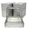 Version 1.0.0 Forever Bene Tin Box Small Metal Storage Box w/Clear Lid - Portable for Beads, JewelryCrafts, Zyn Tin,Mint Candy,Small Items Travel,Stackable,DIY,Versatile,With Adhesive Label (Silvery 12 Pcs)