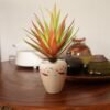 Version 1.0.0 2 PCS Artificial Agave Succulents Plants Real Touch Lifelike Succulants Plants Faux Greenery Garden DIY Home Office Decoration Ornament