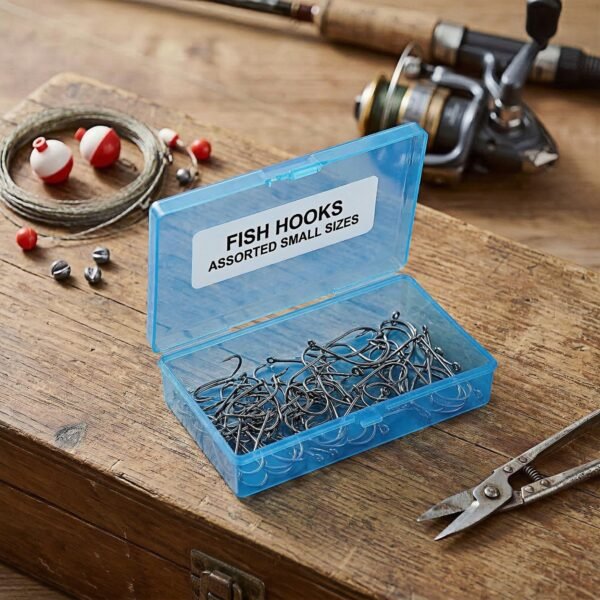 Version 1.0.0 Forever bene 8-Pack Clear Plastic Organizer Boxes,Small Parts Storage Containers with Secure Latch Lids for Craft Supplies,Jewelry, Beads,Office Nail Tools (Blue, 5.3" x 3.2" x 1.2")