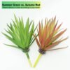 Realistic Artificial Succulents-Faux Yucca, Agave Plants, and Gladiolus Zero Maintenance, Plastic Flowers,Water-free Plants for Bathroom Vegetation,Greenery for Home Office Decor