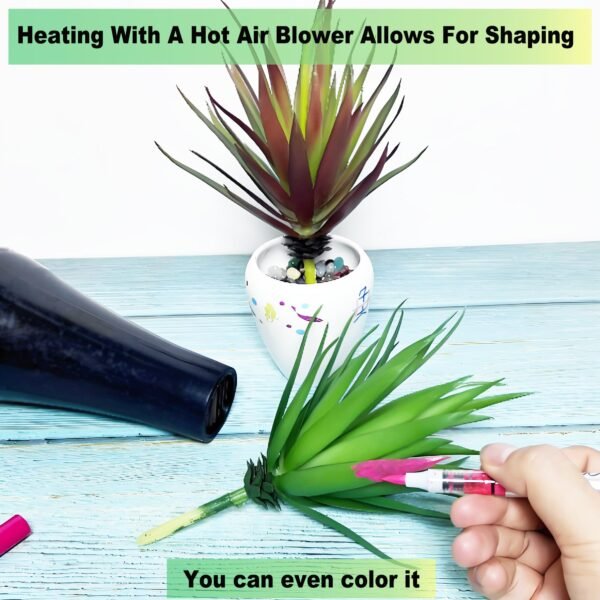 Realistic Artificial Succulents-Faux Yucca, Agave Plants, and Gladiolus Zero Maintenance, Plastic Flowers,Water-free Plants for Bathroom Vegetation,Greenery for Home Office Decor