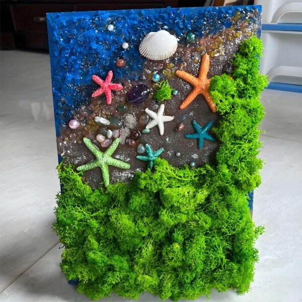 Version 1.0.0 Resin Starfish - Vase Filler - Garland, Photo Frame, Beach Scene, Gift Box Decoration, Christmas Decoration, Beach Wedding and Mermaid Birthday Party (25 pcs off white)